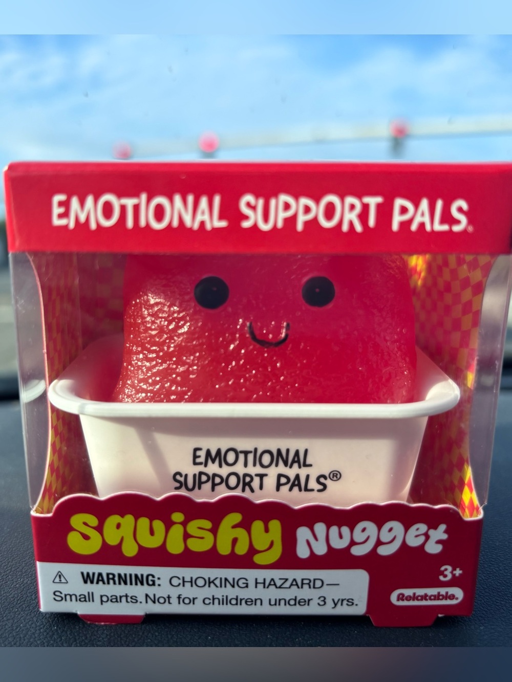 Emotional Support Pals Squishy Nugget -Red